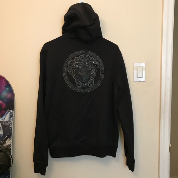 Versace Other - Authentic Versace Medusa Head Zip Up Hoodie